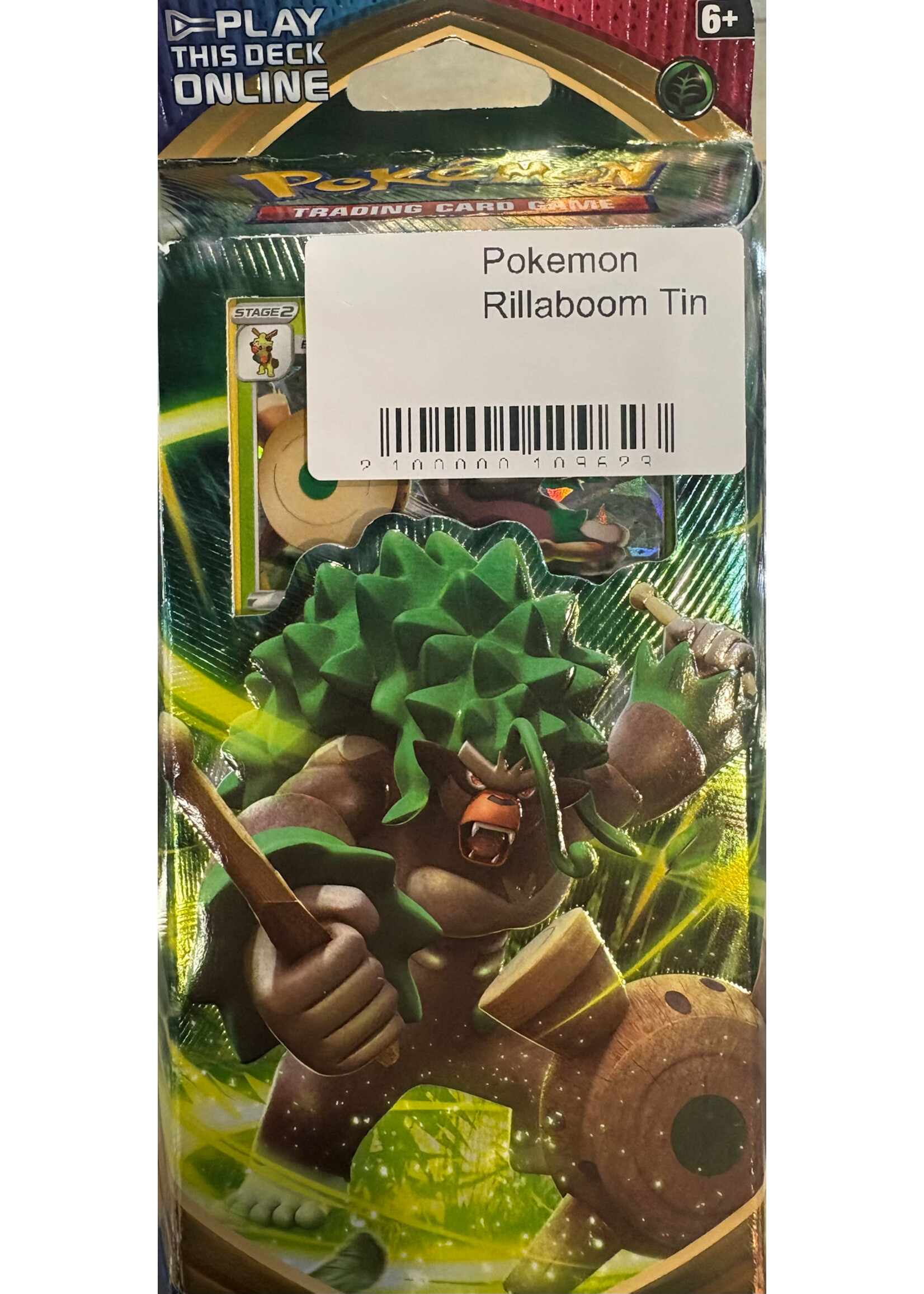 Pokemon Rillaboom Tin