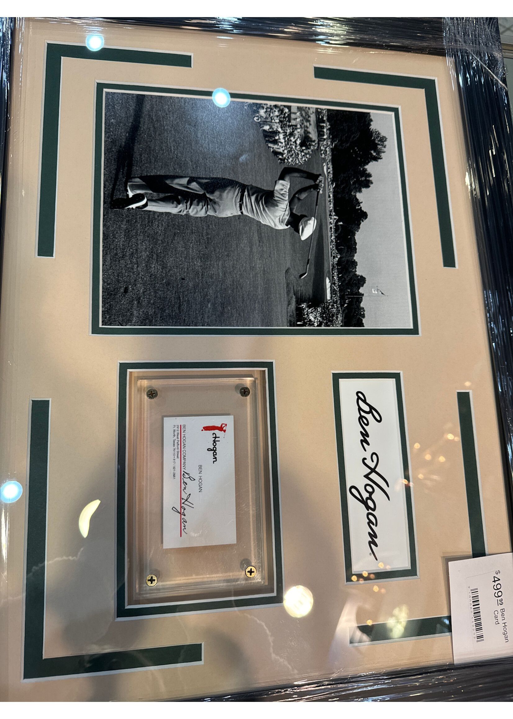 Ben Hogan Card