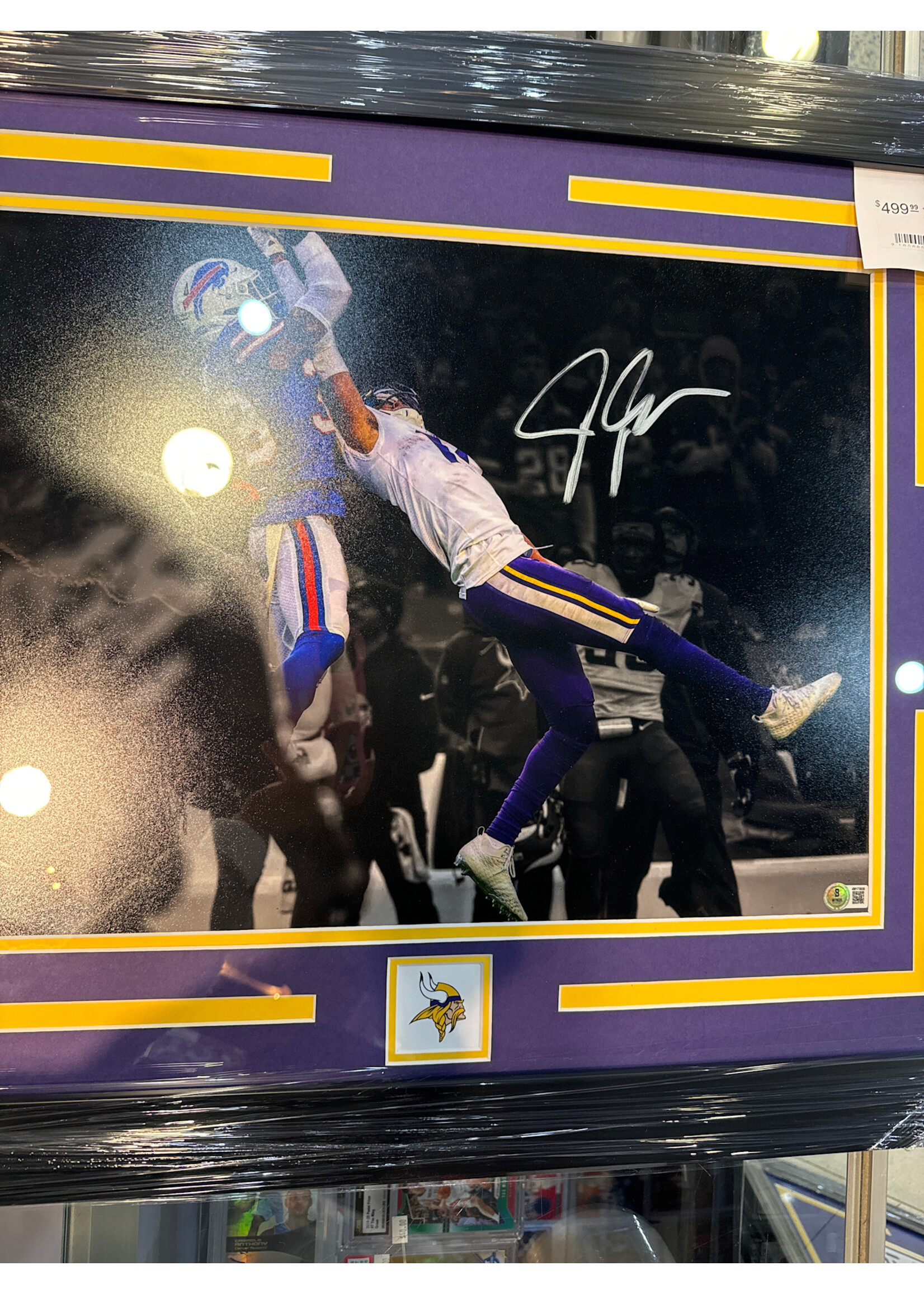 Picture Justin Jefferson 16x20 C