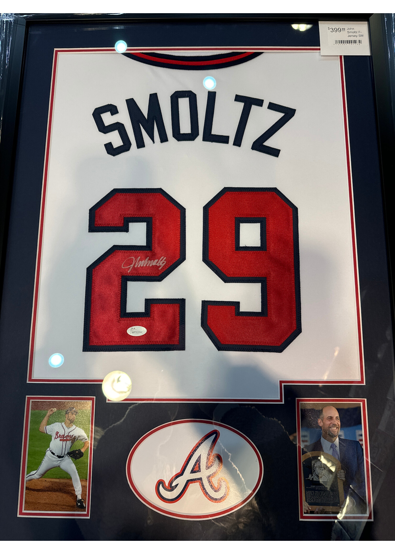 Jersey (F & UF) John Smoltz F-Jersey SM