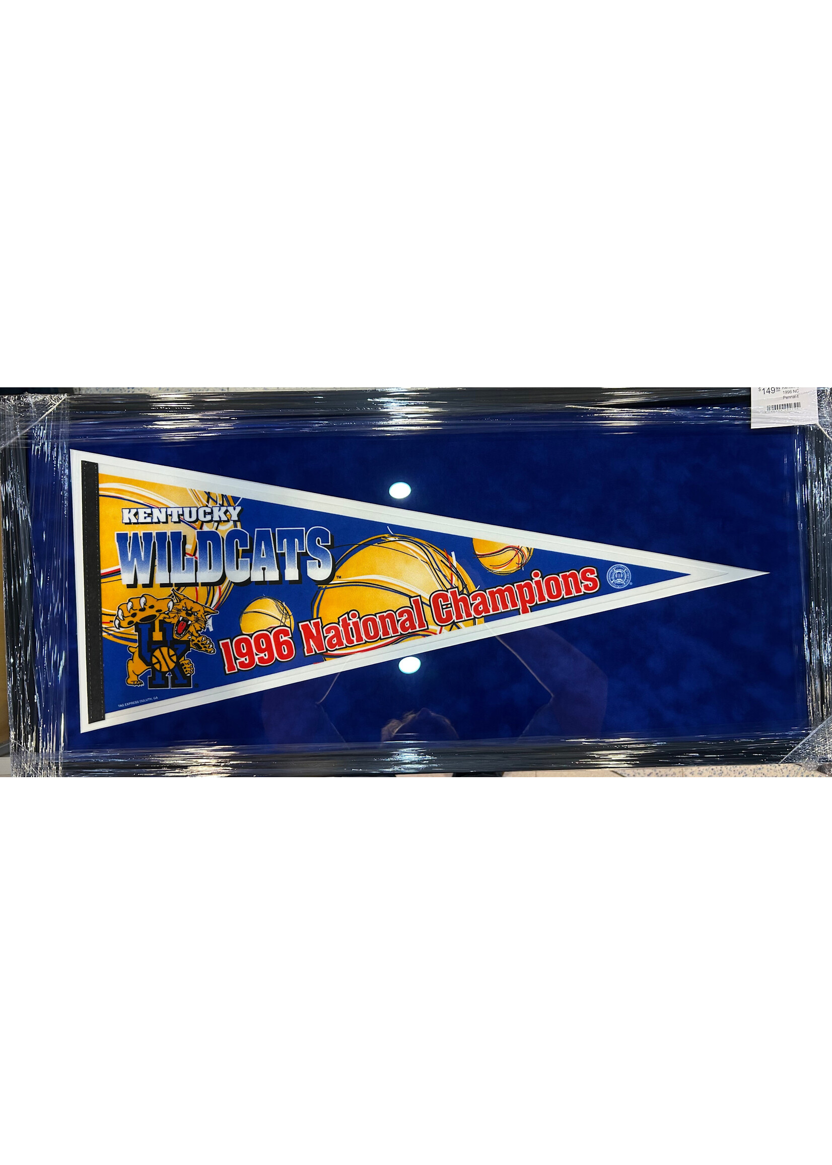 Pennant (F & UF) Kentucky 1996 NC Pennant