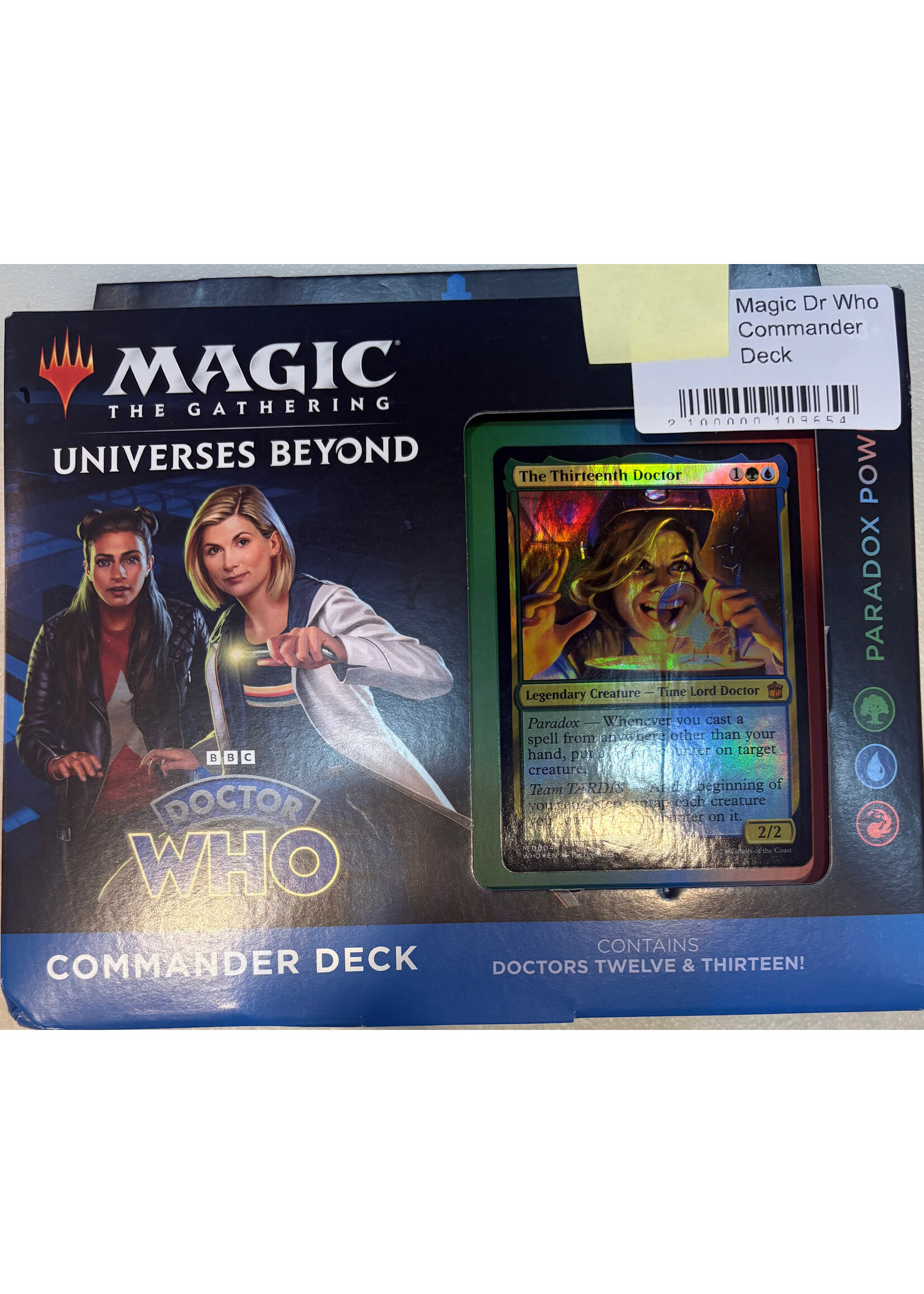 Cards Magic Dr Who Commander Deck