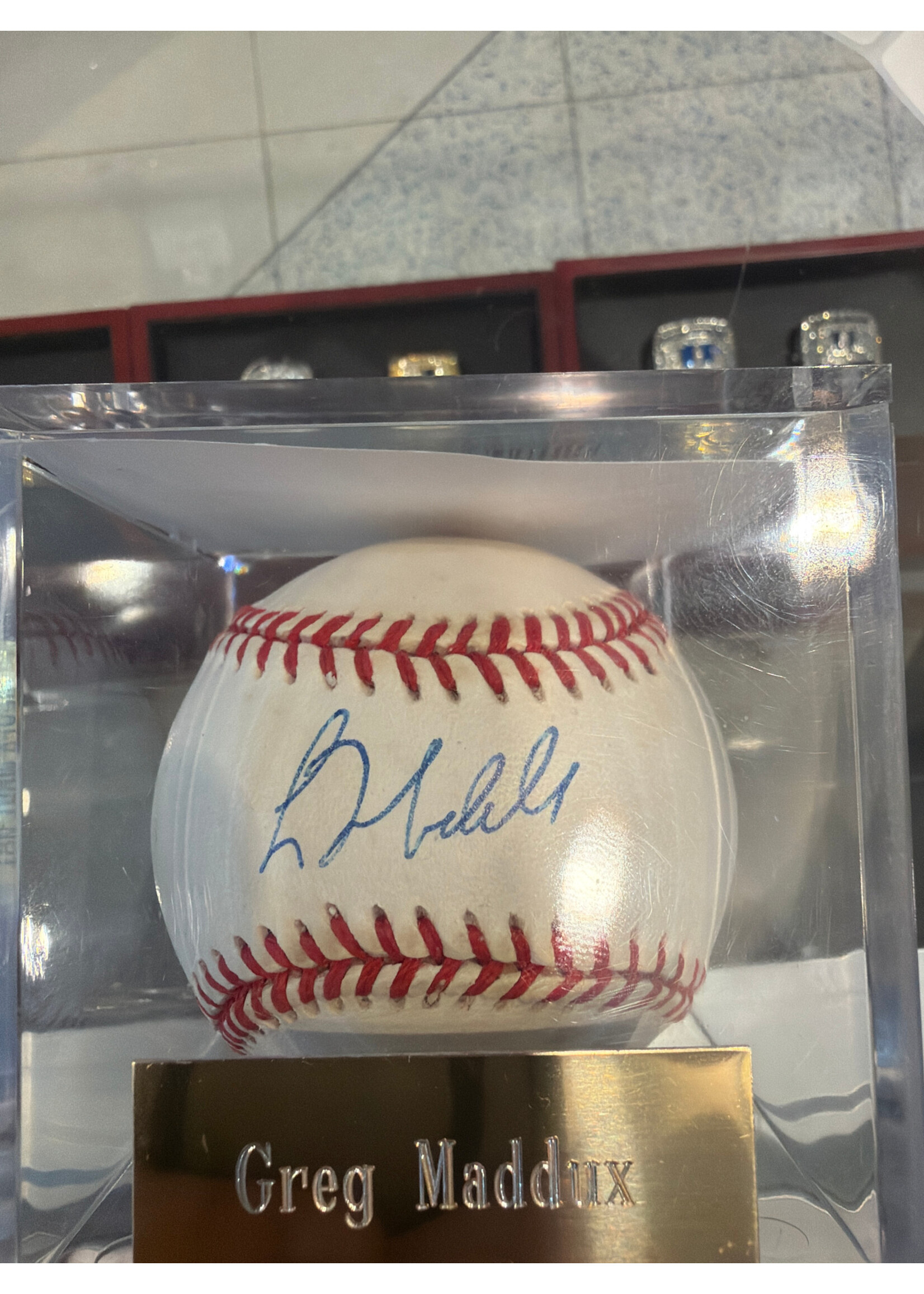 Greg Maddux Baseball