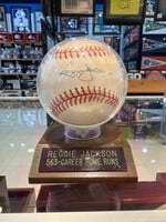 Balls/Bats/Gloves Reggie Jackson Baseball