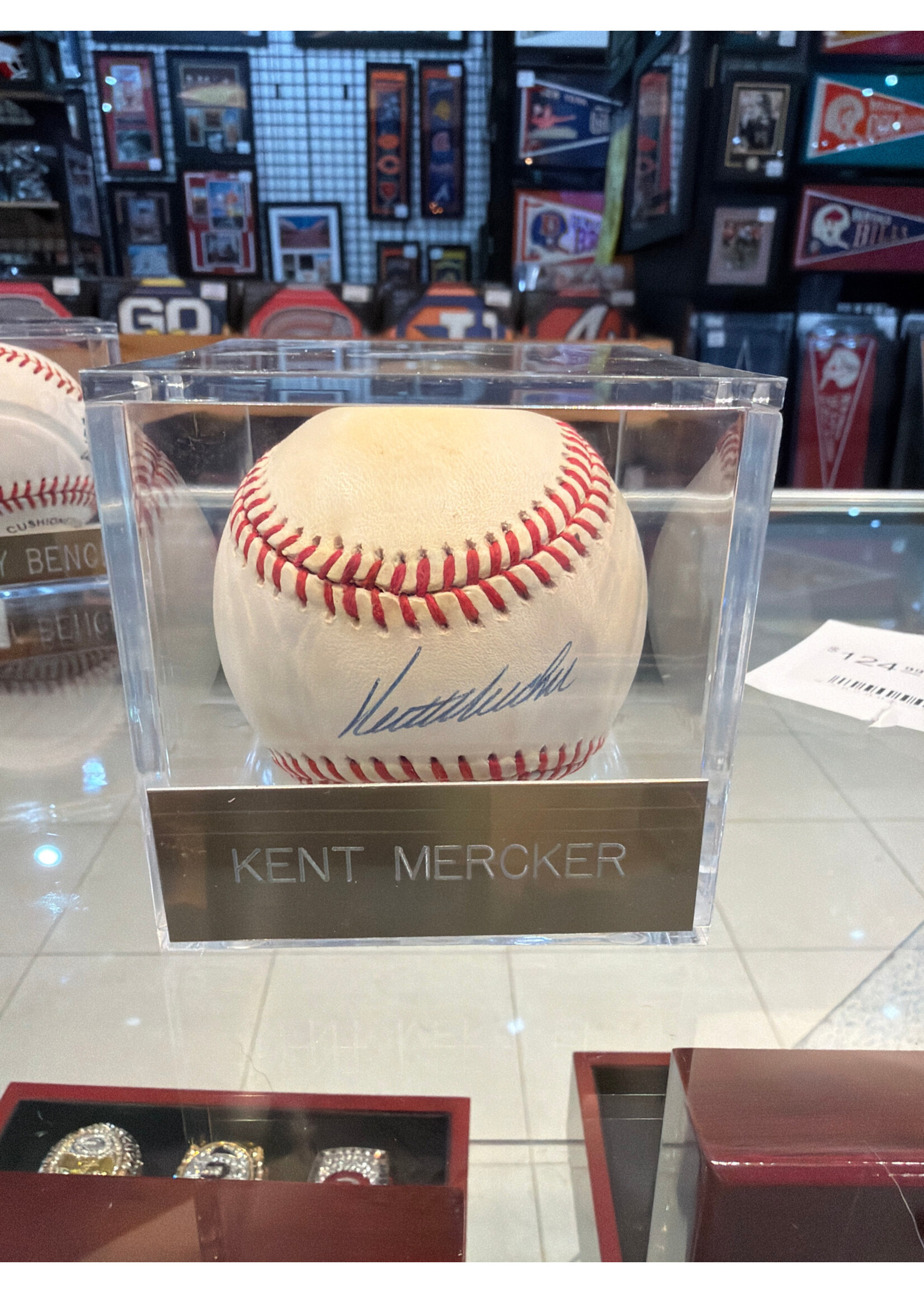 Balls/Bats/Gloves Kent Merker Baseball