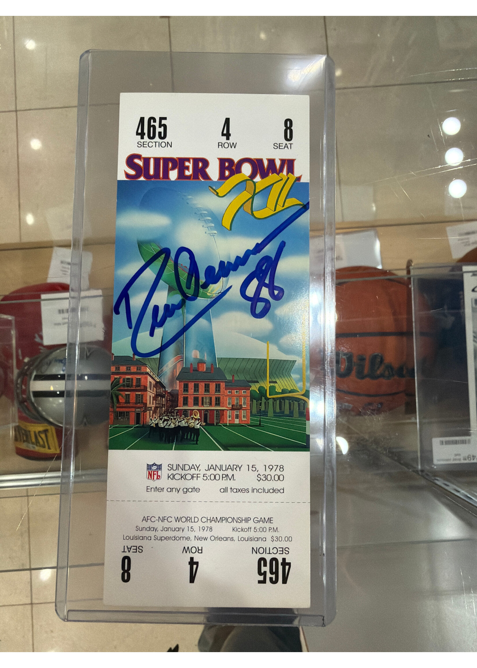 Picture Drew Pearson SB Tix