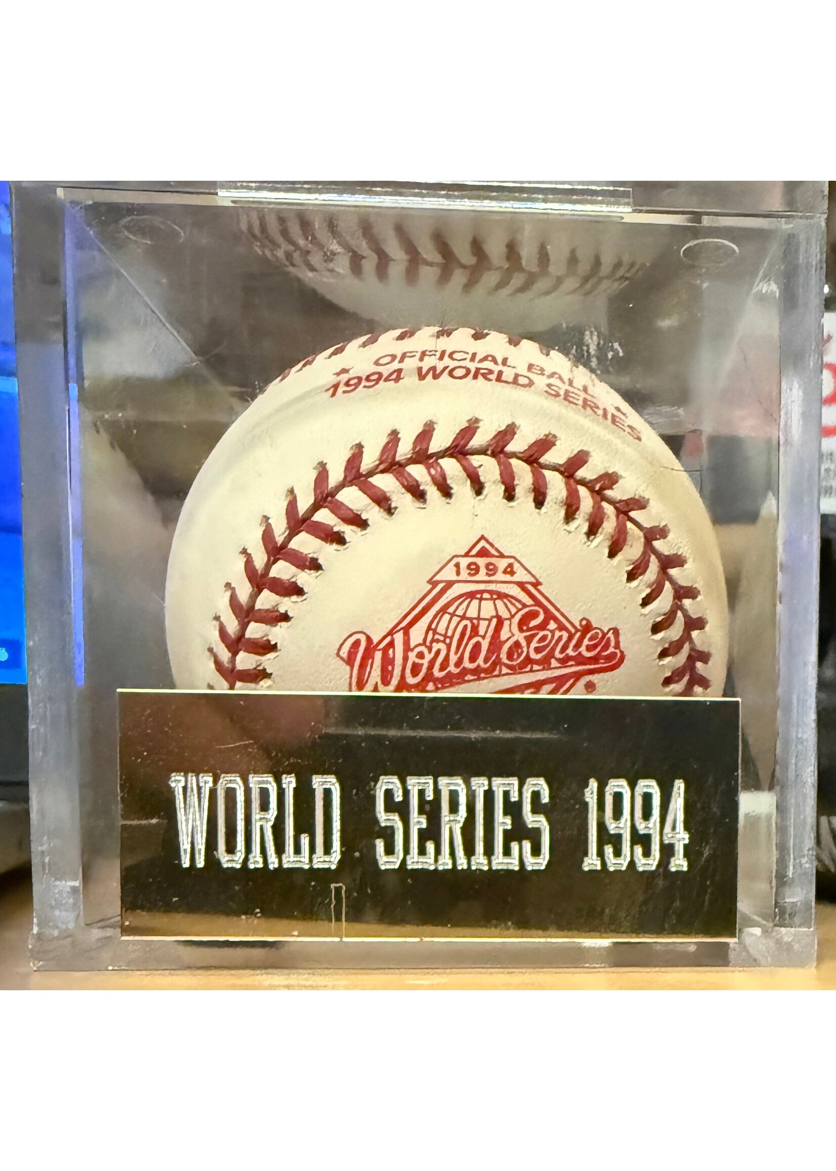 Balls/Bats/Gloves 1994 WS Baseball