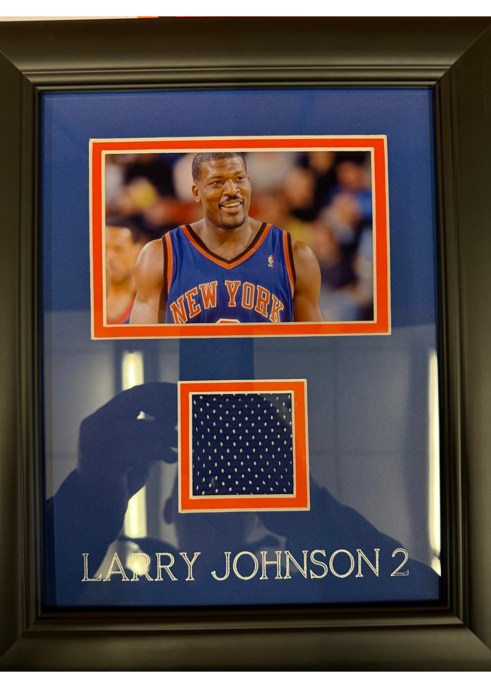 Collectible Larry Johnson GU Relic