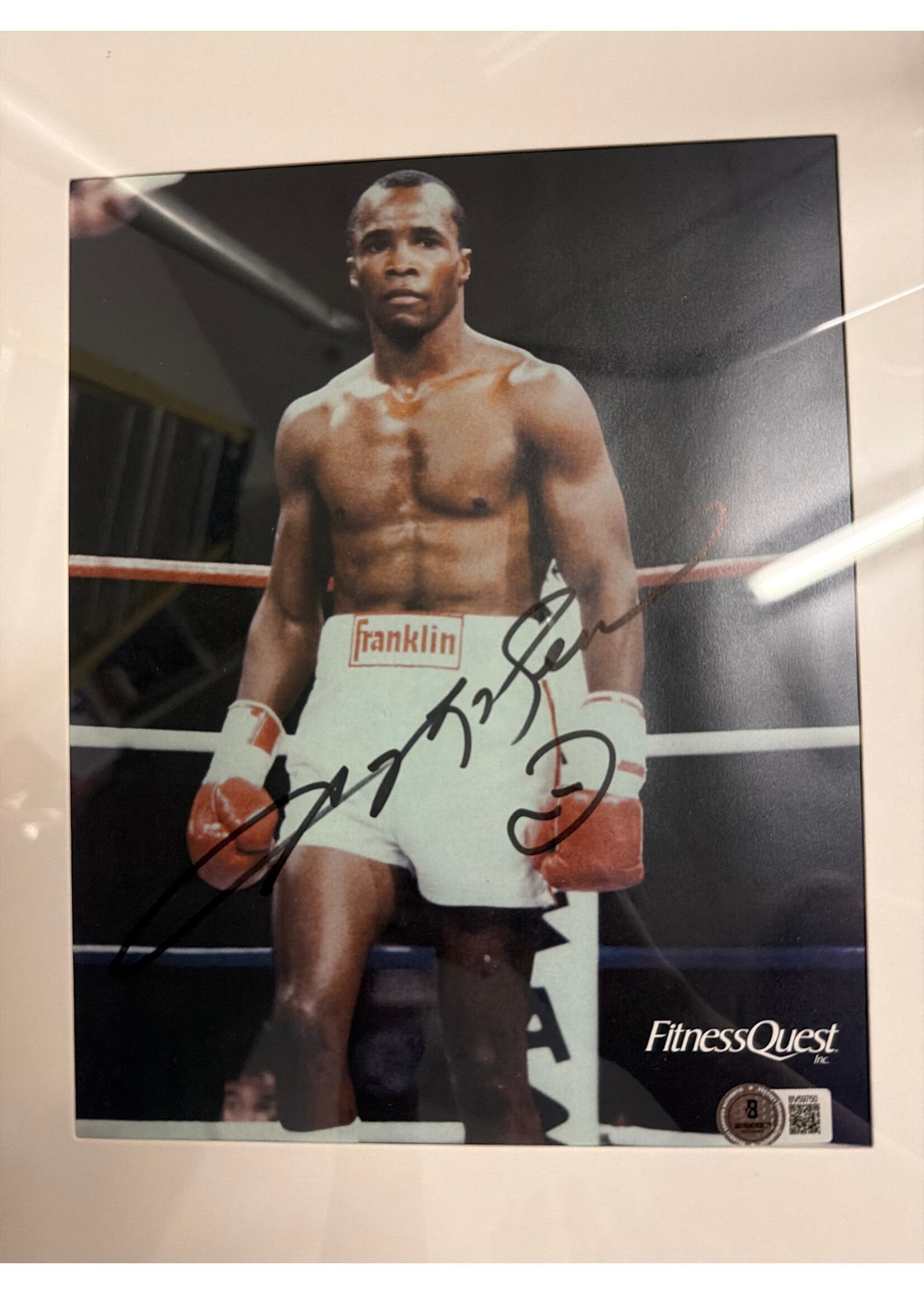 Picture Sugar Ray Leonard 8x10