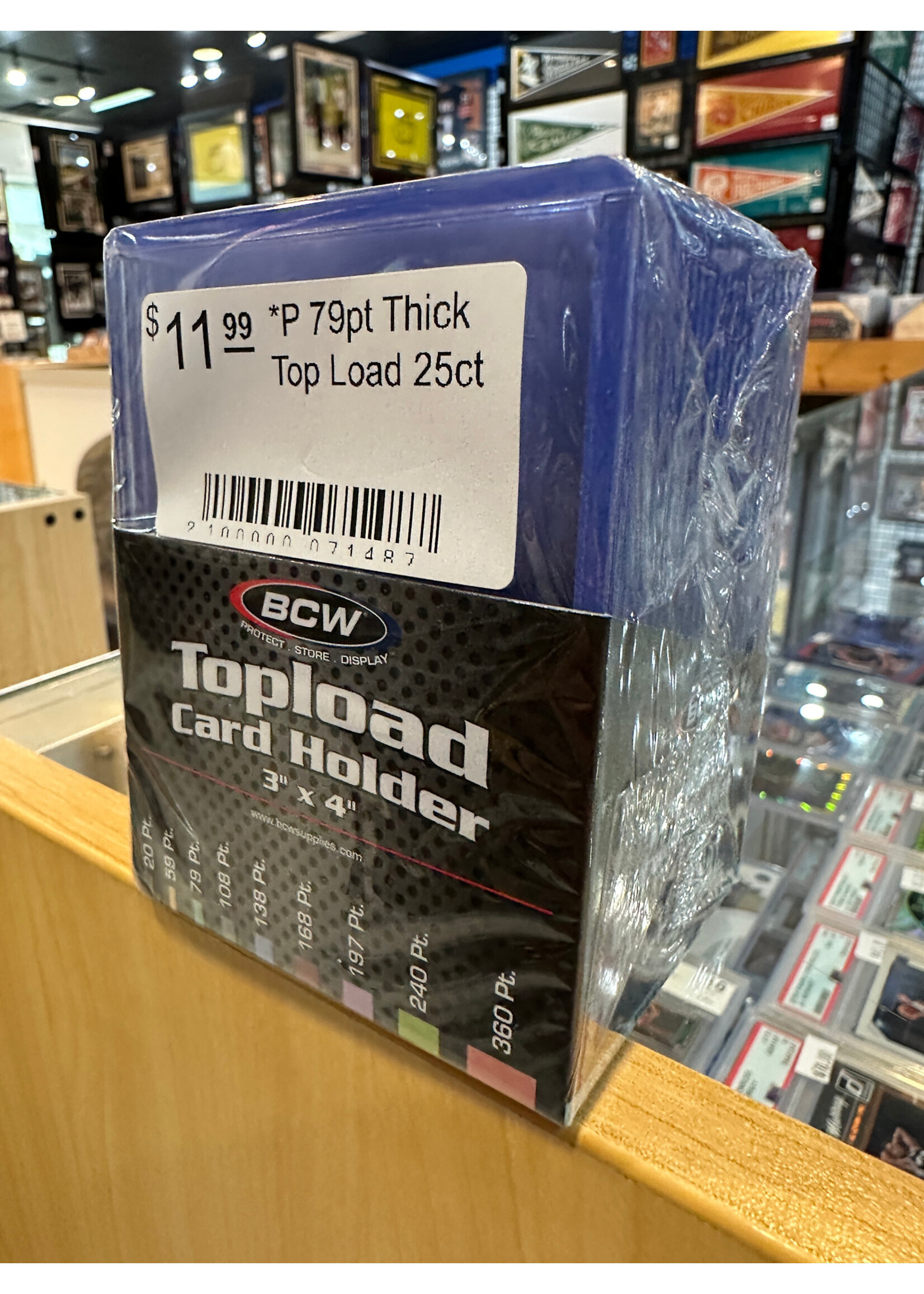 Supplies *P 79pt Thick Top Load 25ct