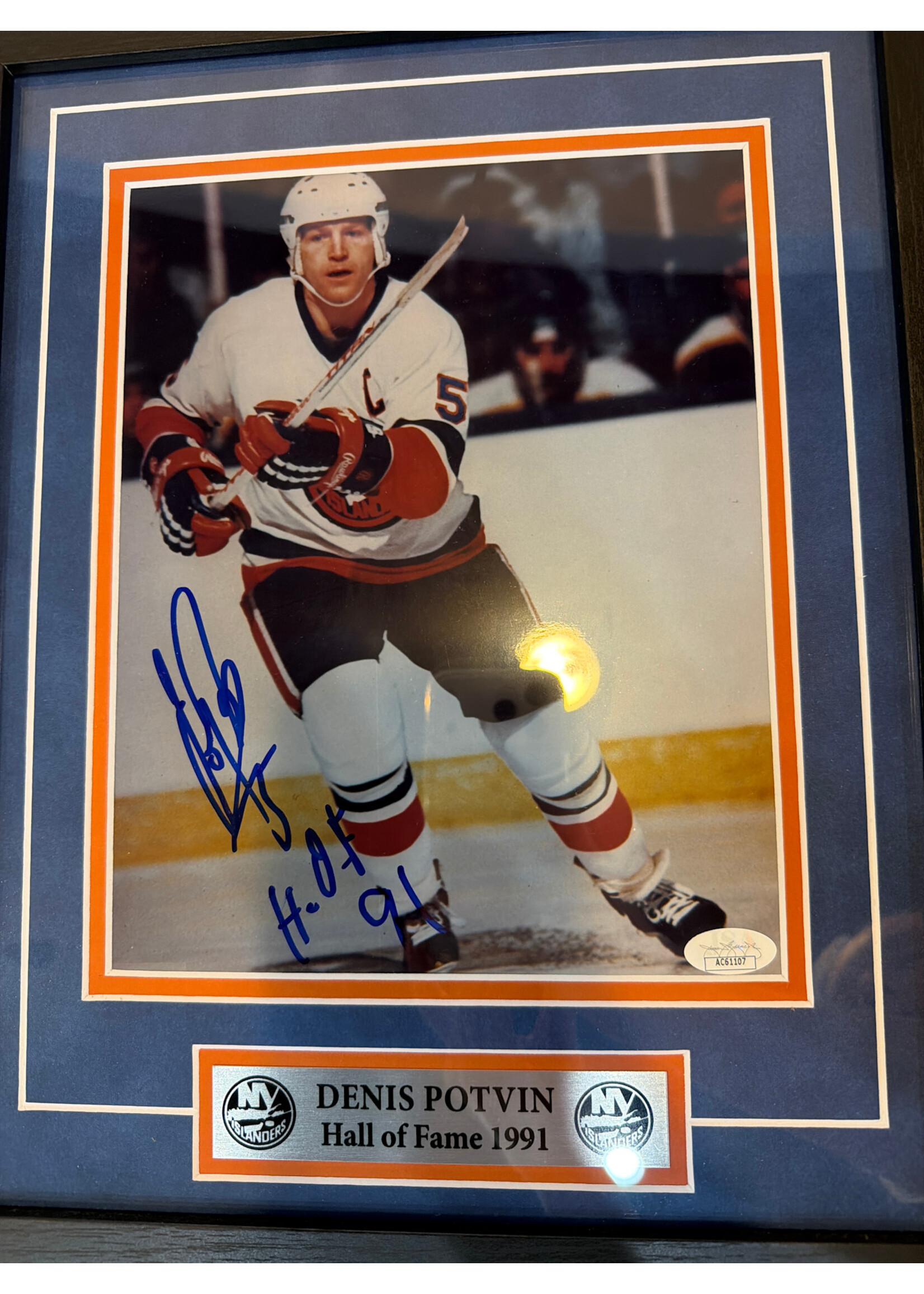 Picture Denis Potvin 8x10