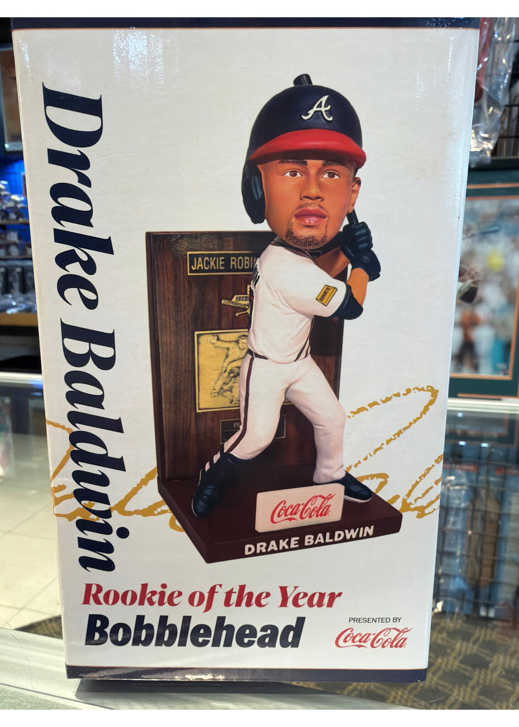 Collectible Drake Baldwin ROY Bobblehead