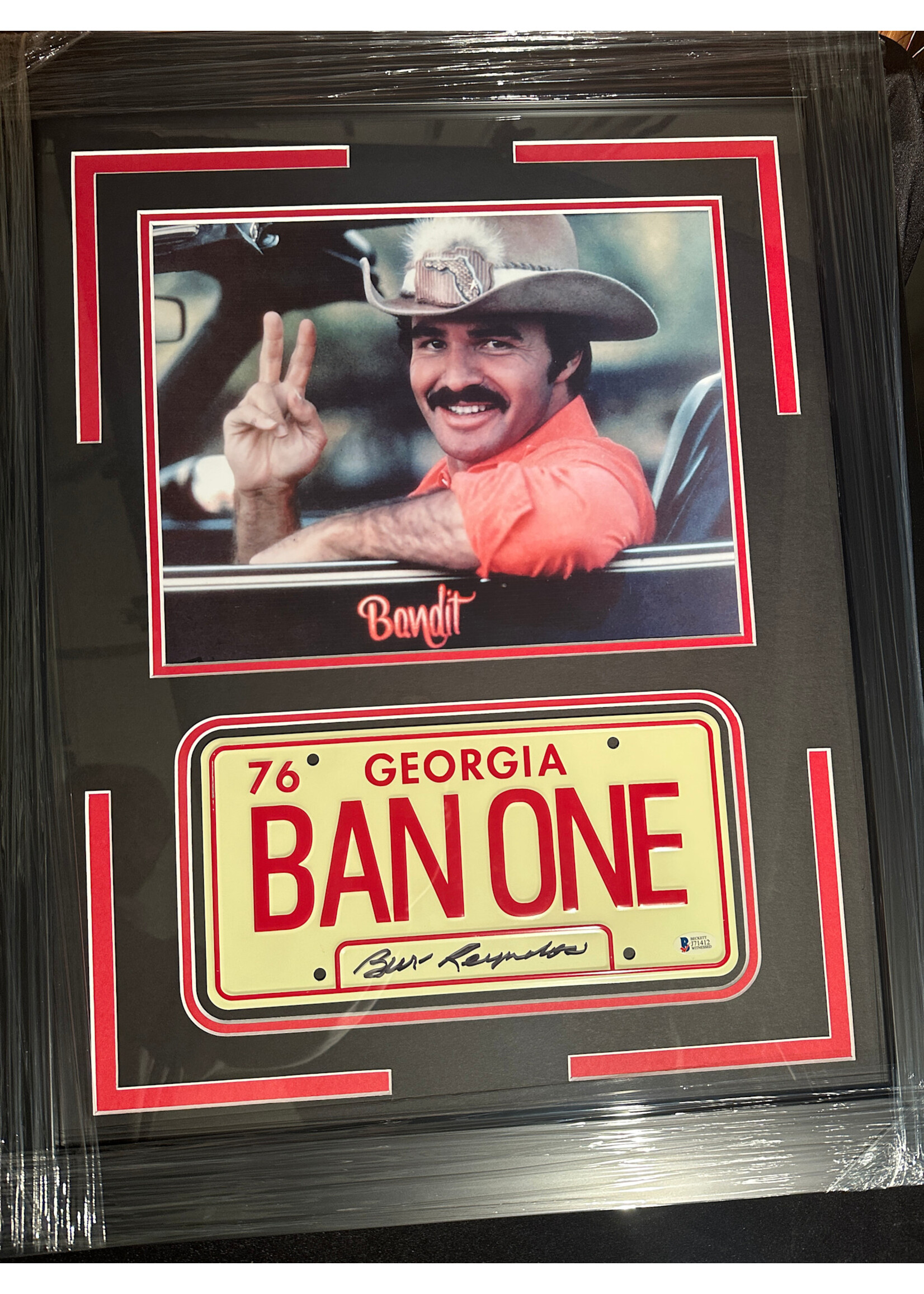 Picture Burt Reynolds 11x14 w/Plate