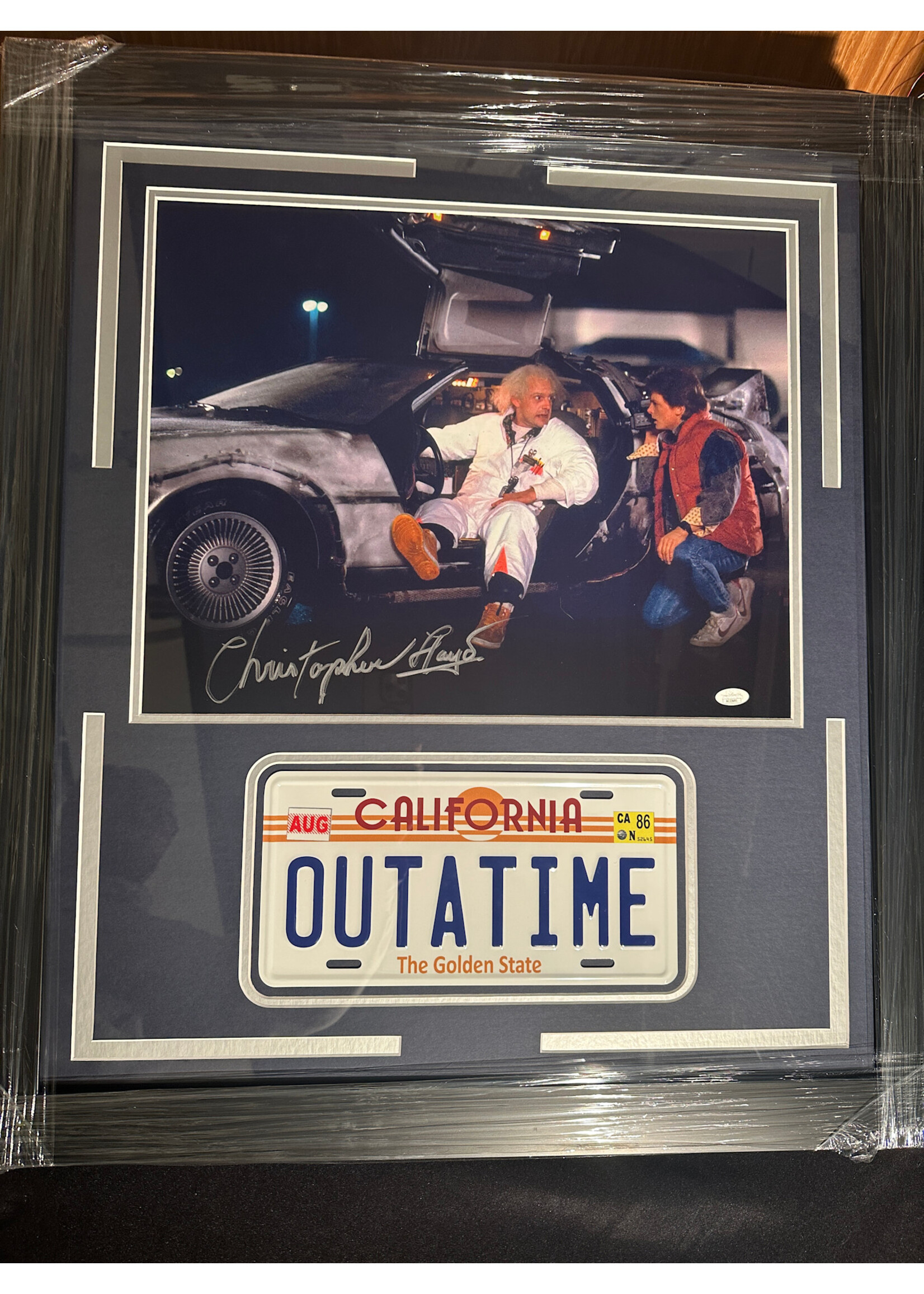 Picture Christopher Lloyd 16x20  w/plate