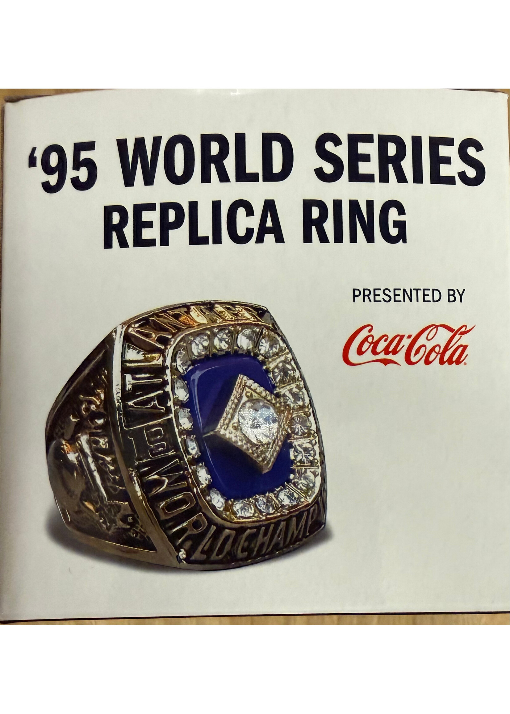 Braves 1995 SGA 1 Ring