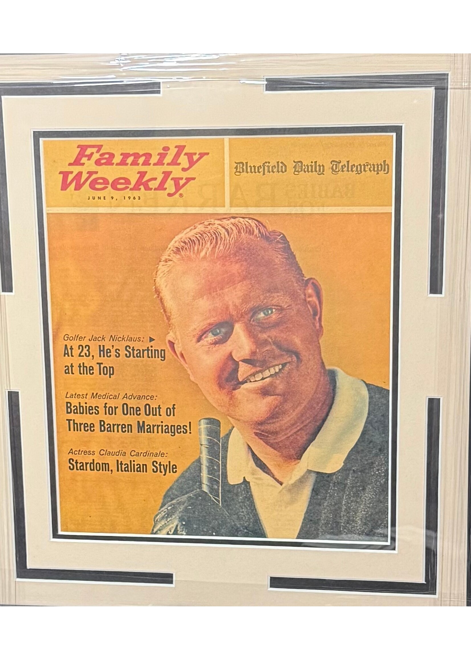 Picture 1963 Family Weekly Jack Nicklaus