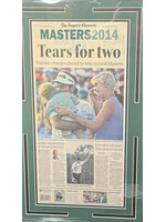Picture 2014 Masters Newspaper Bubba Watson