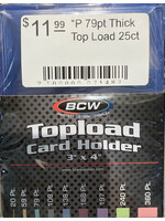 Supplies 79pt Thick Top Load 25ct