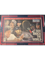 Picture Red Sox Shock the World Newspaper