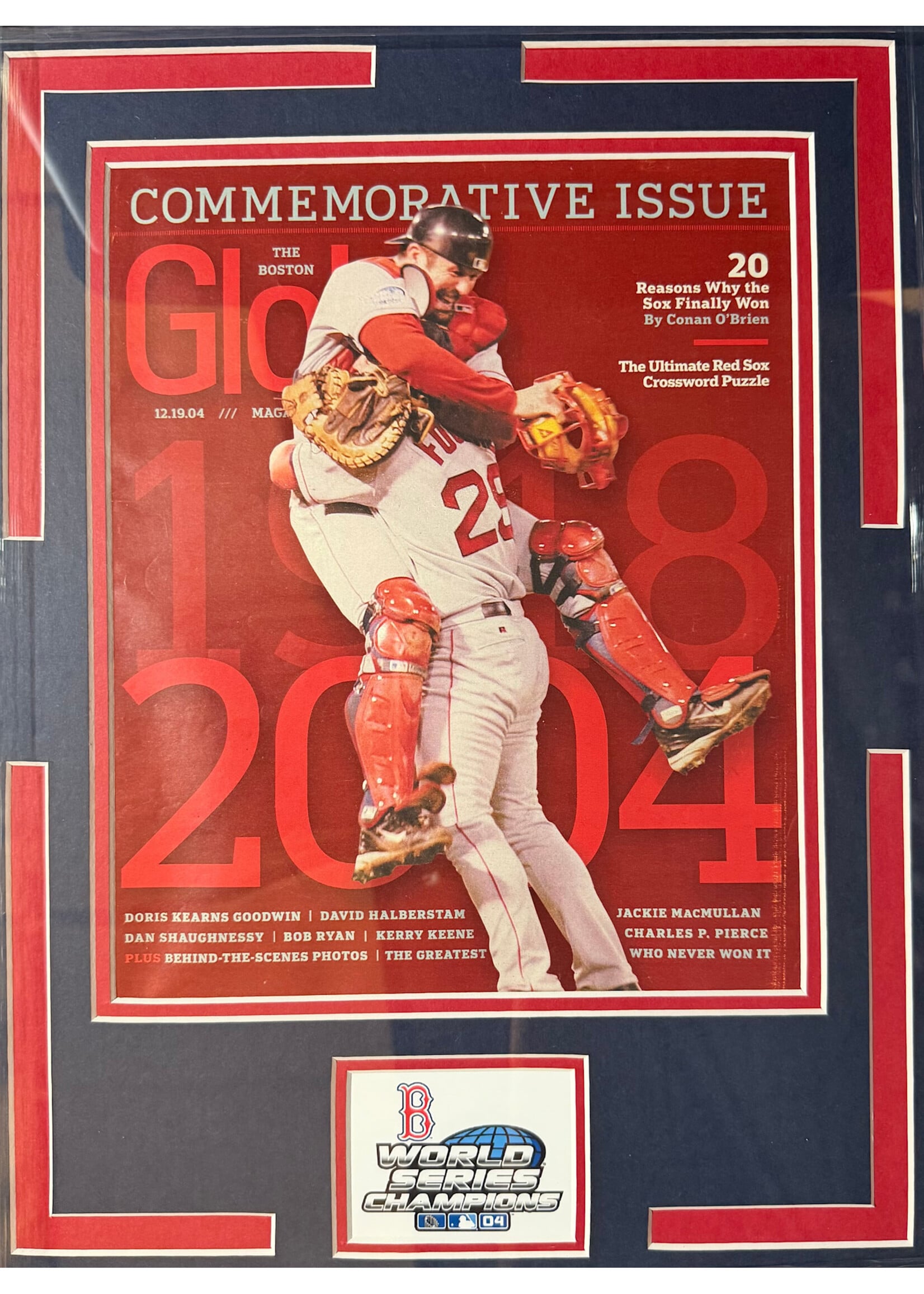 Picture Red Sox 2004 Globe