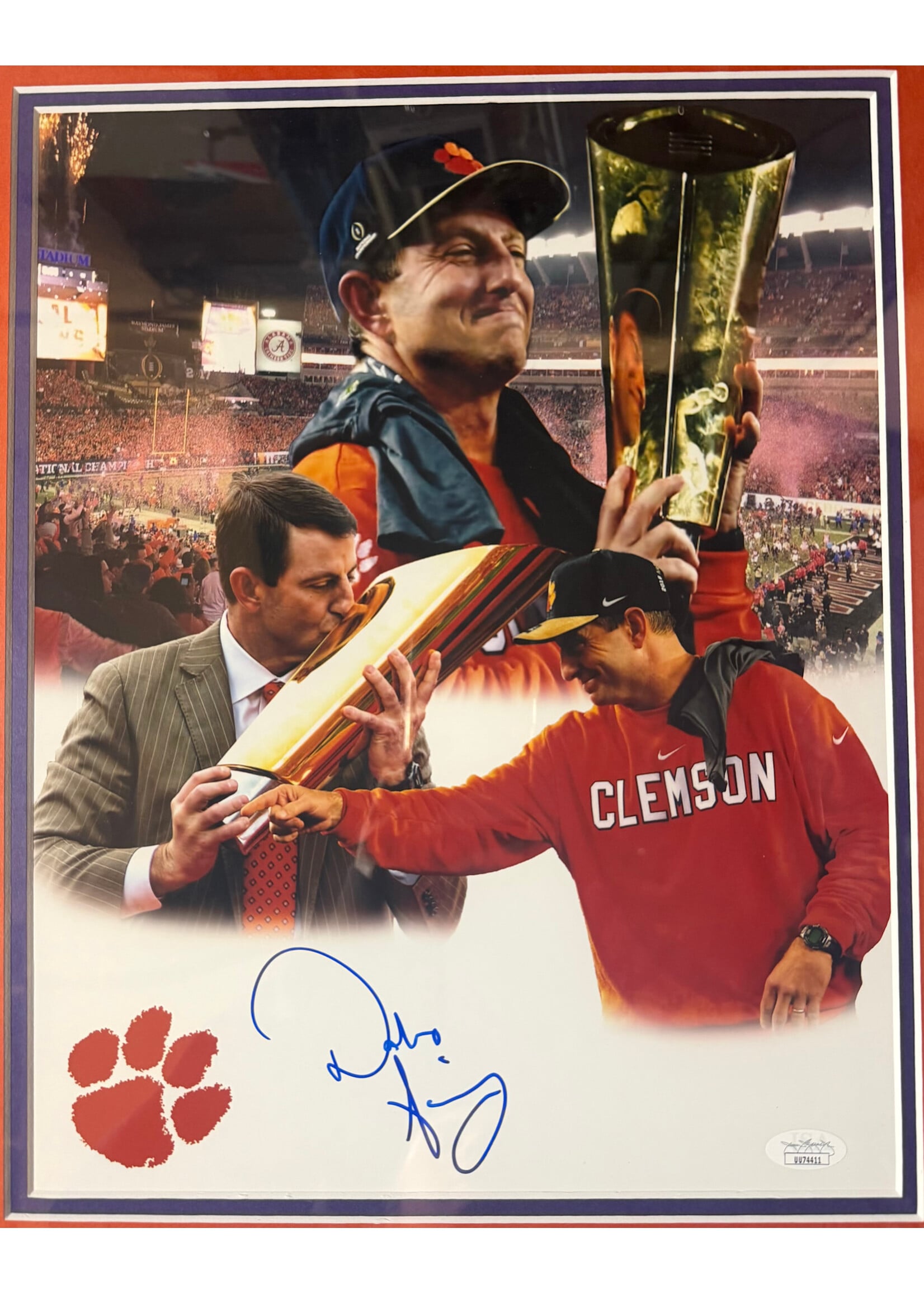 Picture Dabo Swinney 11x14