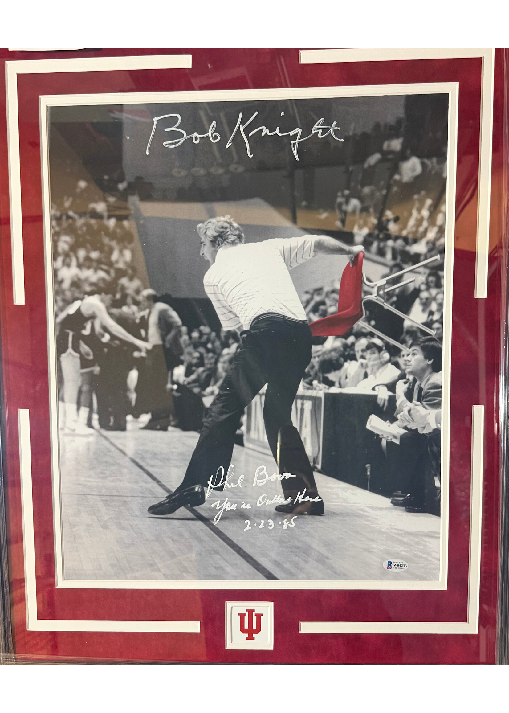 Picture Bobby Knight 16x20