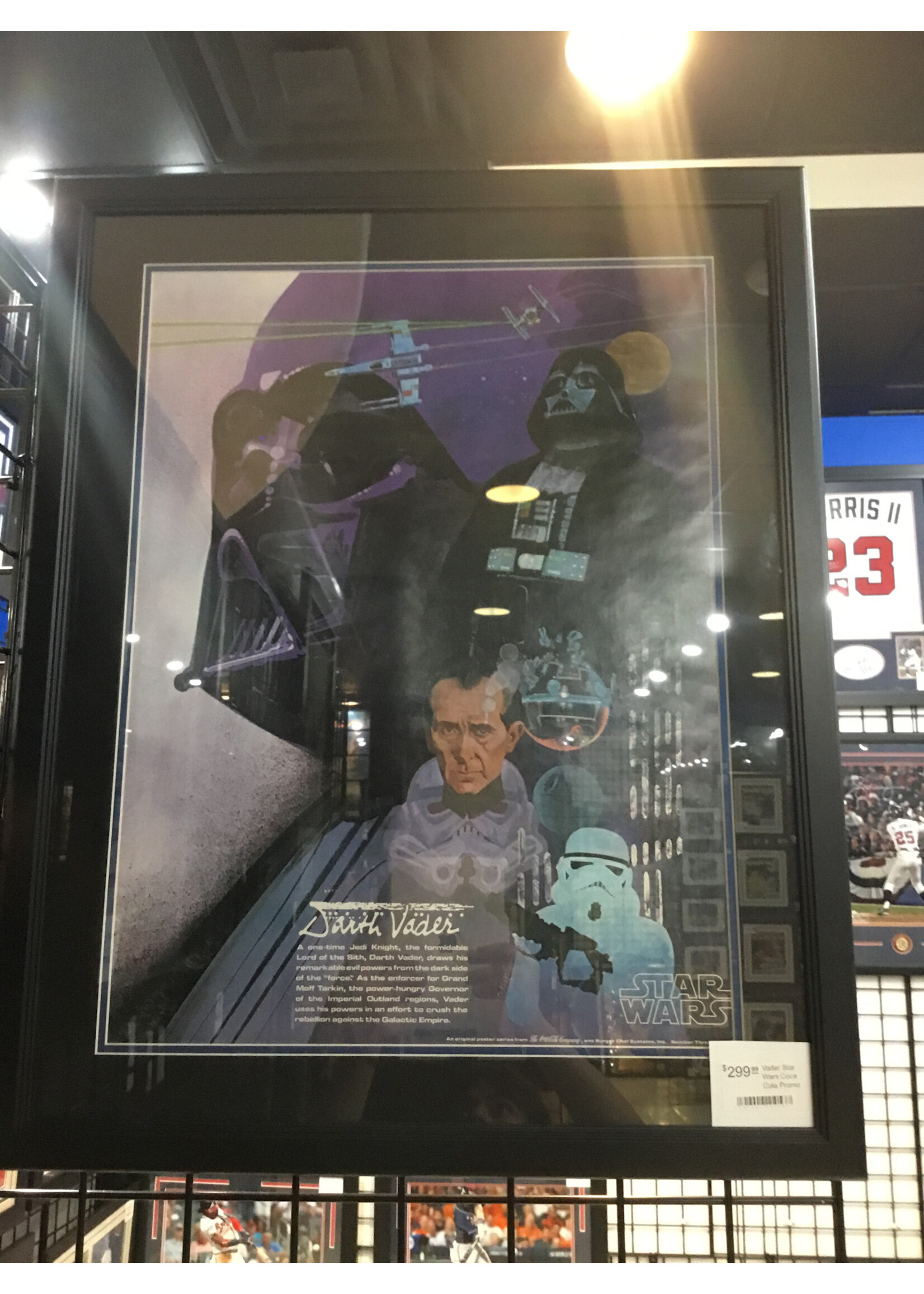 Collectible Vader Star Wars Coca Cola Promo