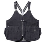 Denim Work Vest