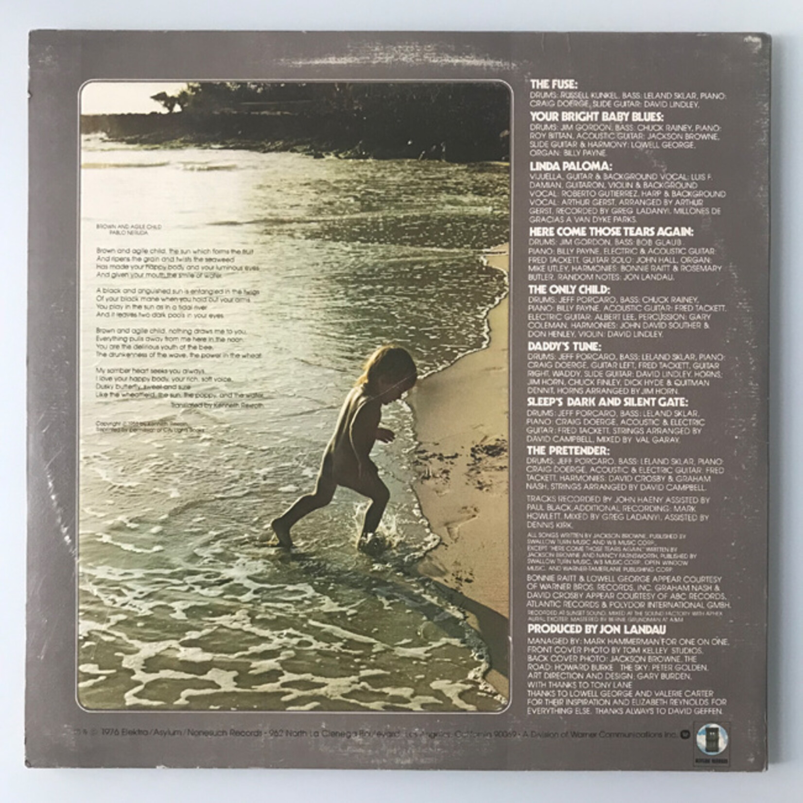 Jackson Browne - The Pretender - Vinyl LP (USED)