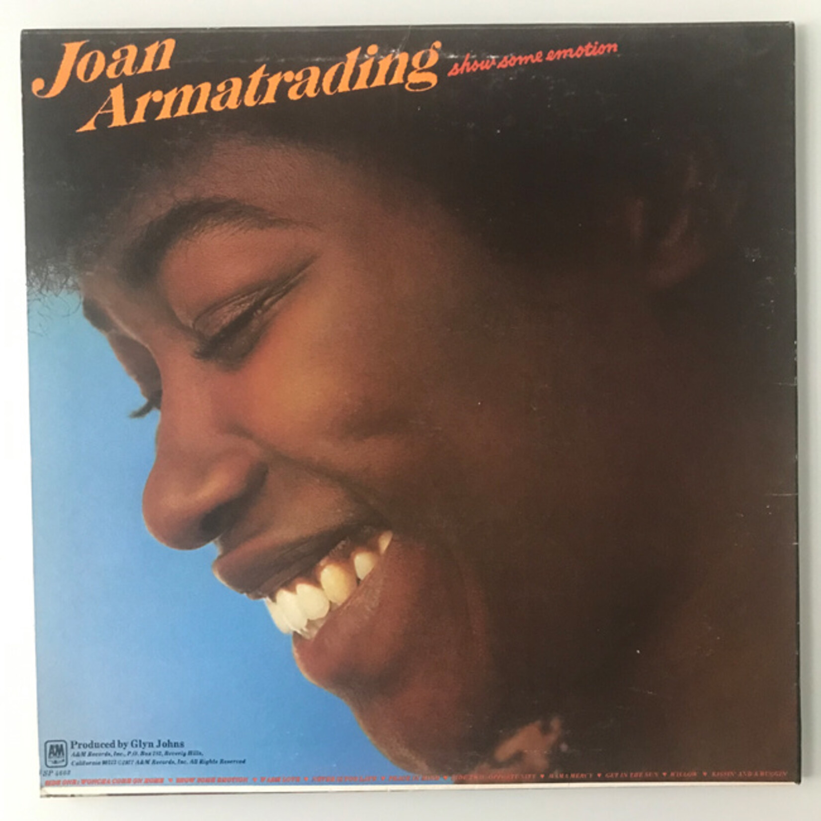 Joan Armatrading - Show Some Emotion - Vinyl LP (USED)