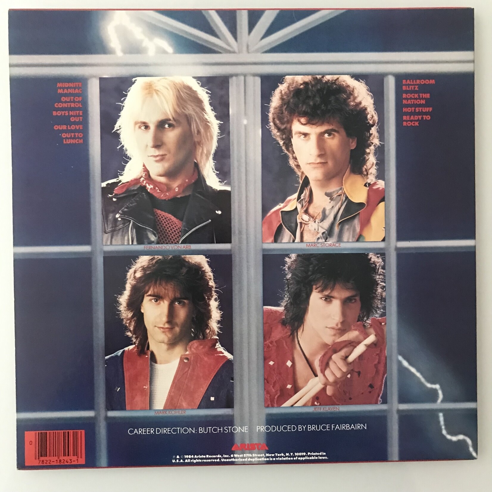 Krokus - The Blitz - Vinyl LP (USED)