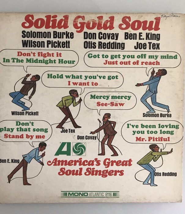Various - Solid Gold Soul (America's Great Soul Singers) - Vinyl LP (USED)