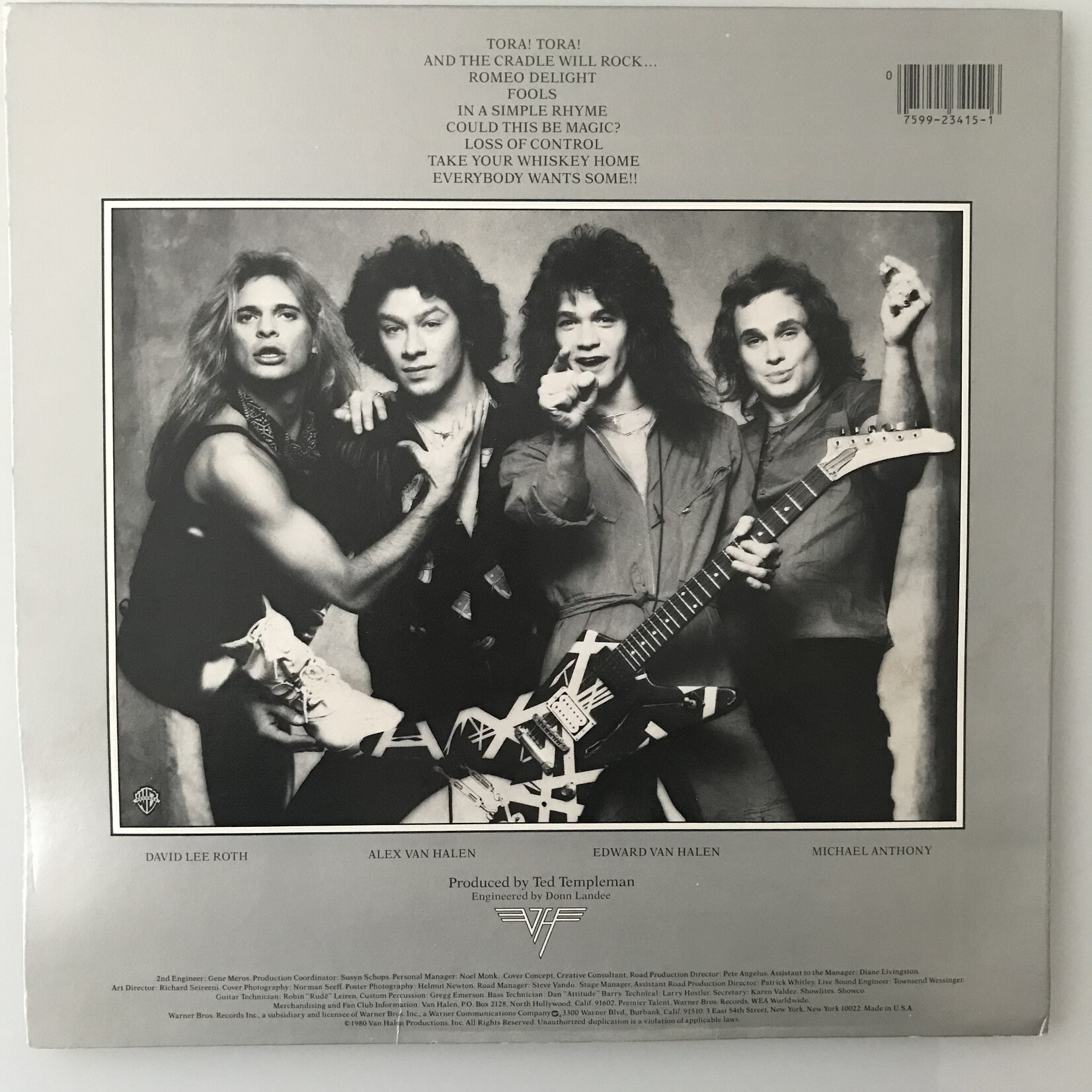 Van Halen - Women and Children First - Vinyl LP (USED)