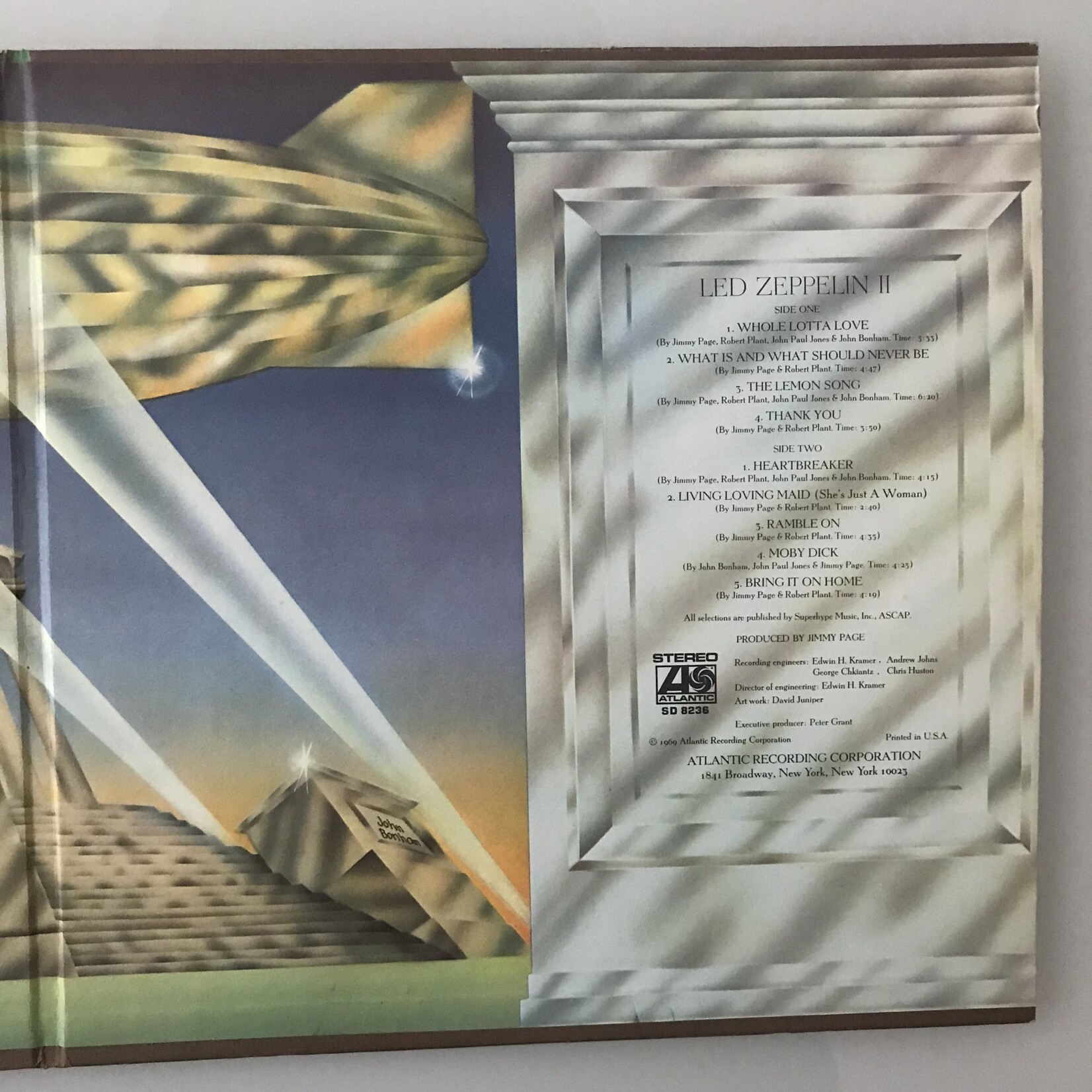 Led Zeppelin - Led Zepellin II - SD8236 - Vinyl LP (USED)