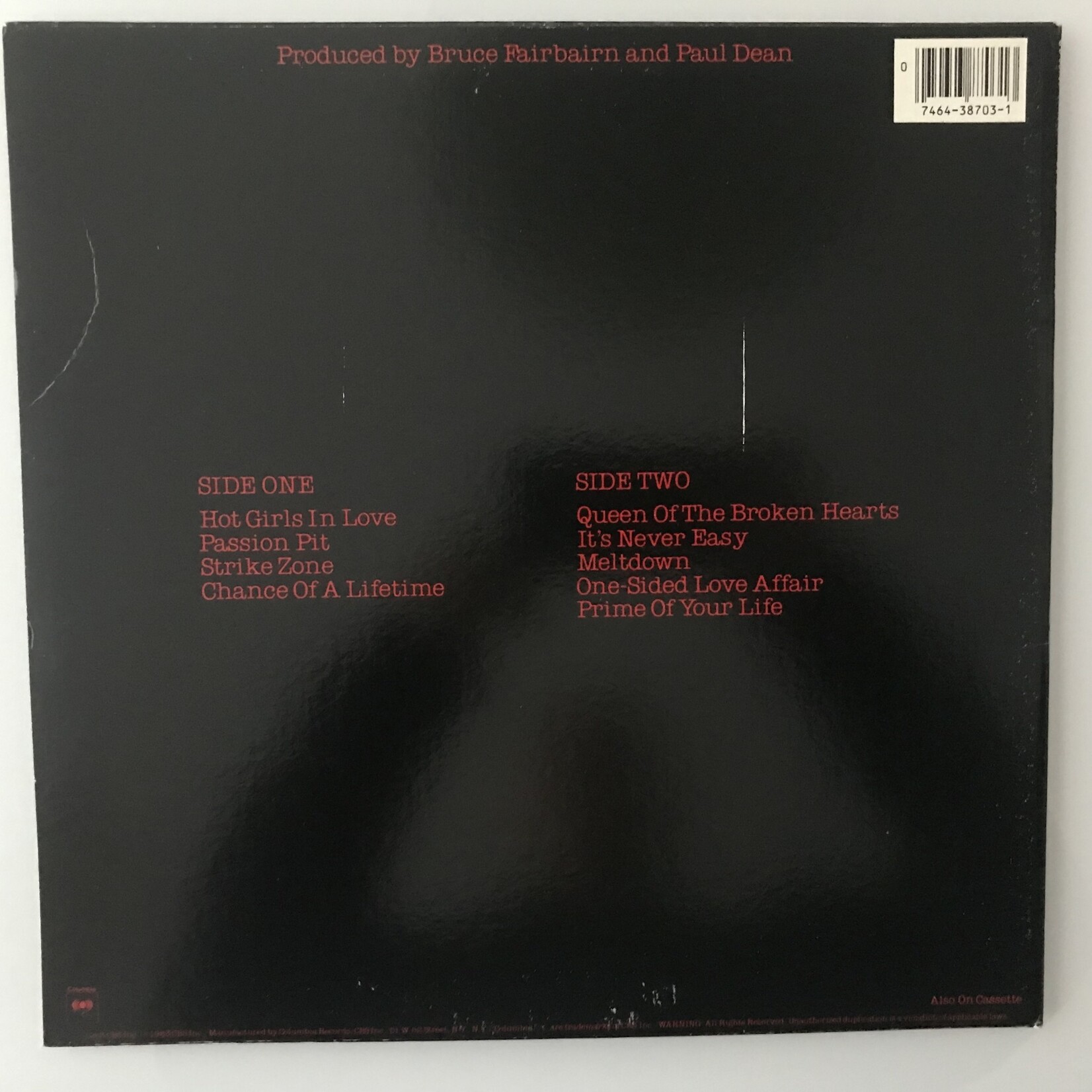 Loverboy - Keep It Up - Vinyl LP (USED)