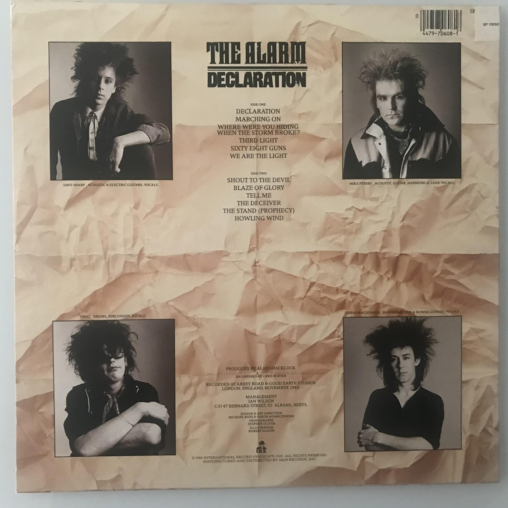 Alarm - Declaration - Vinyl LP (USED)