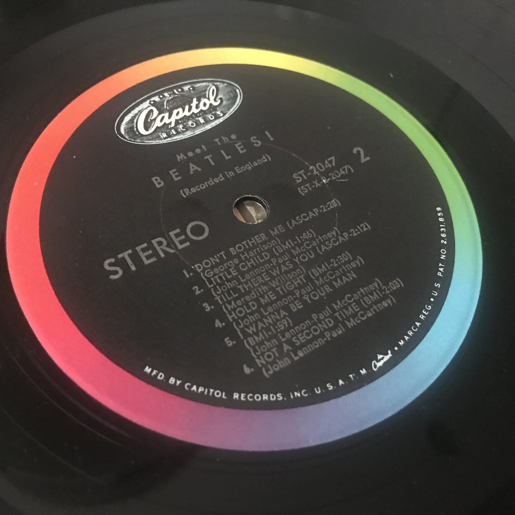 Beatles - Meet the Beatles - ST 2047 - Vinyl LP (USED)