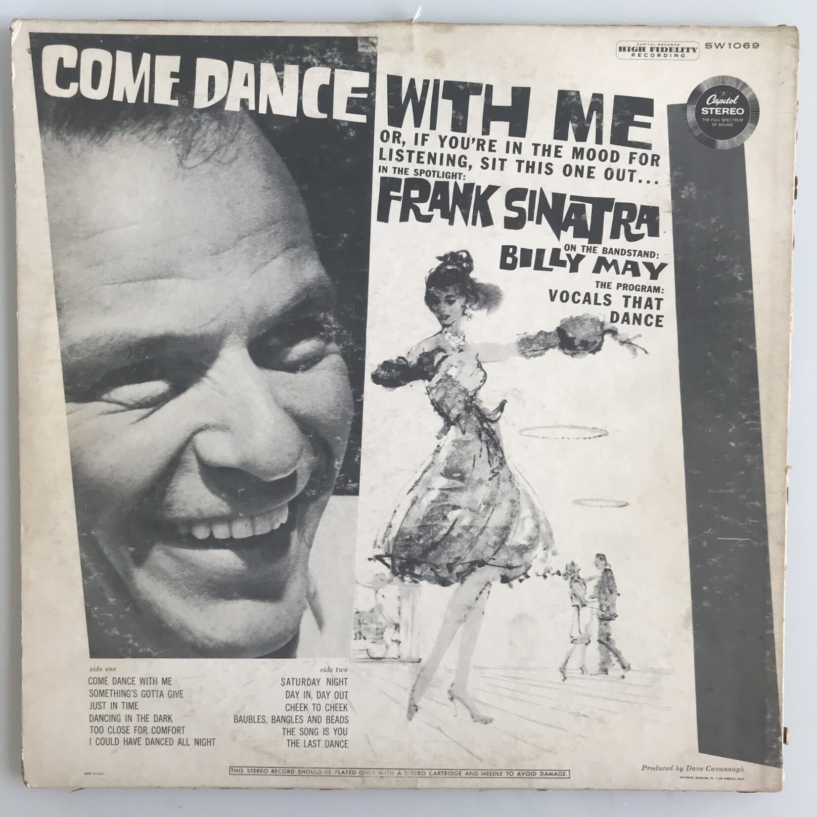 Frank Sinatra - Come Dance With Me - Vinyl LP (USED)