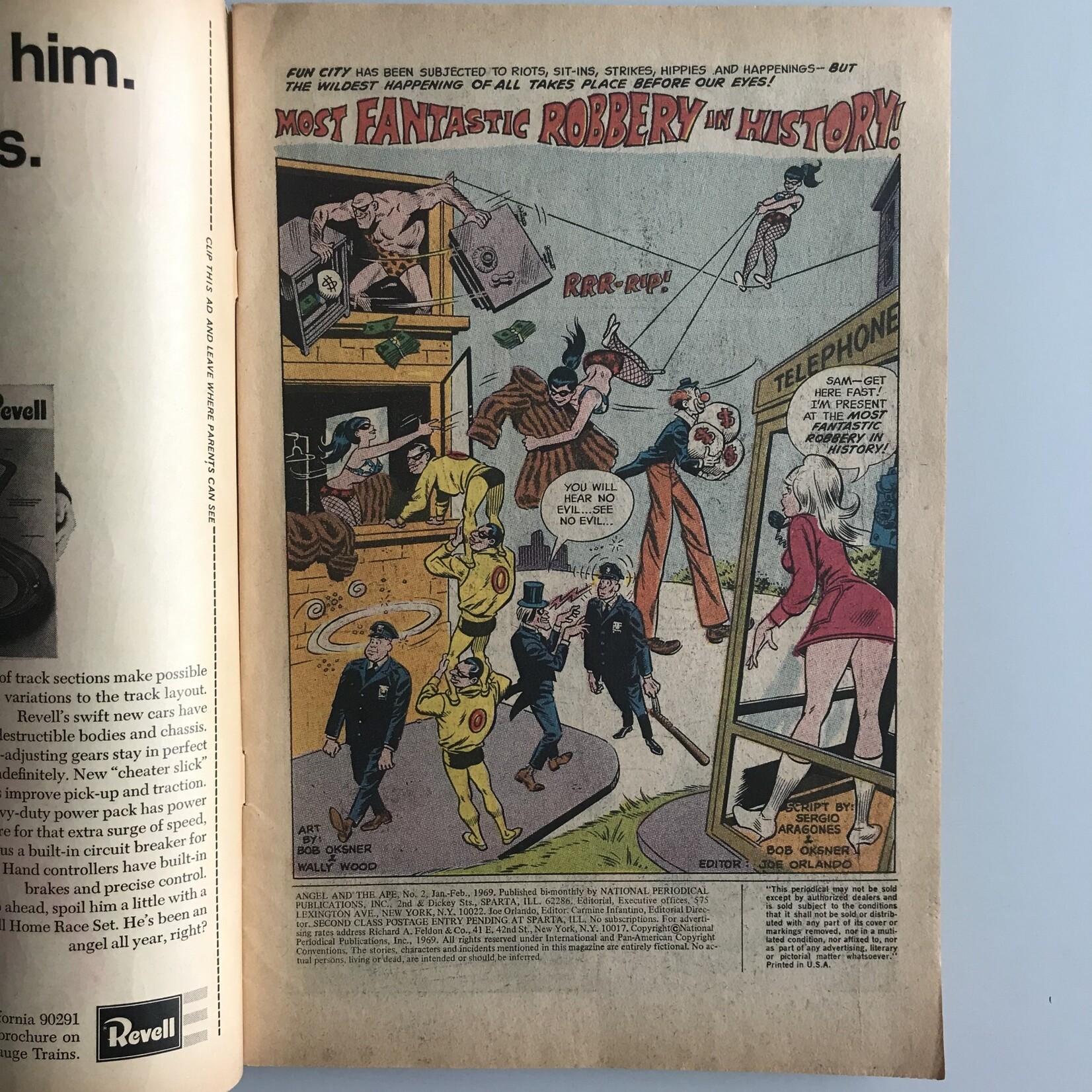 Angel and the Ape - Vol. 1 #02 February 1969 - Comic Book