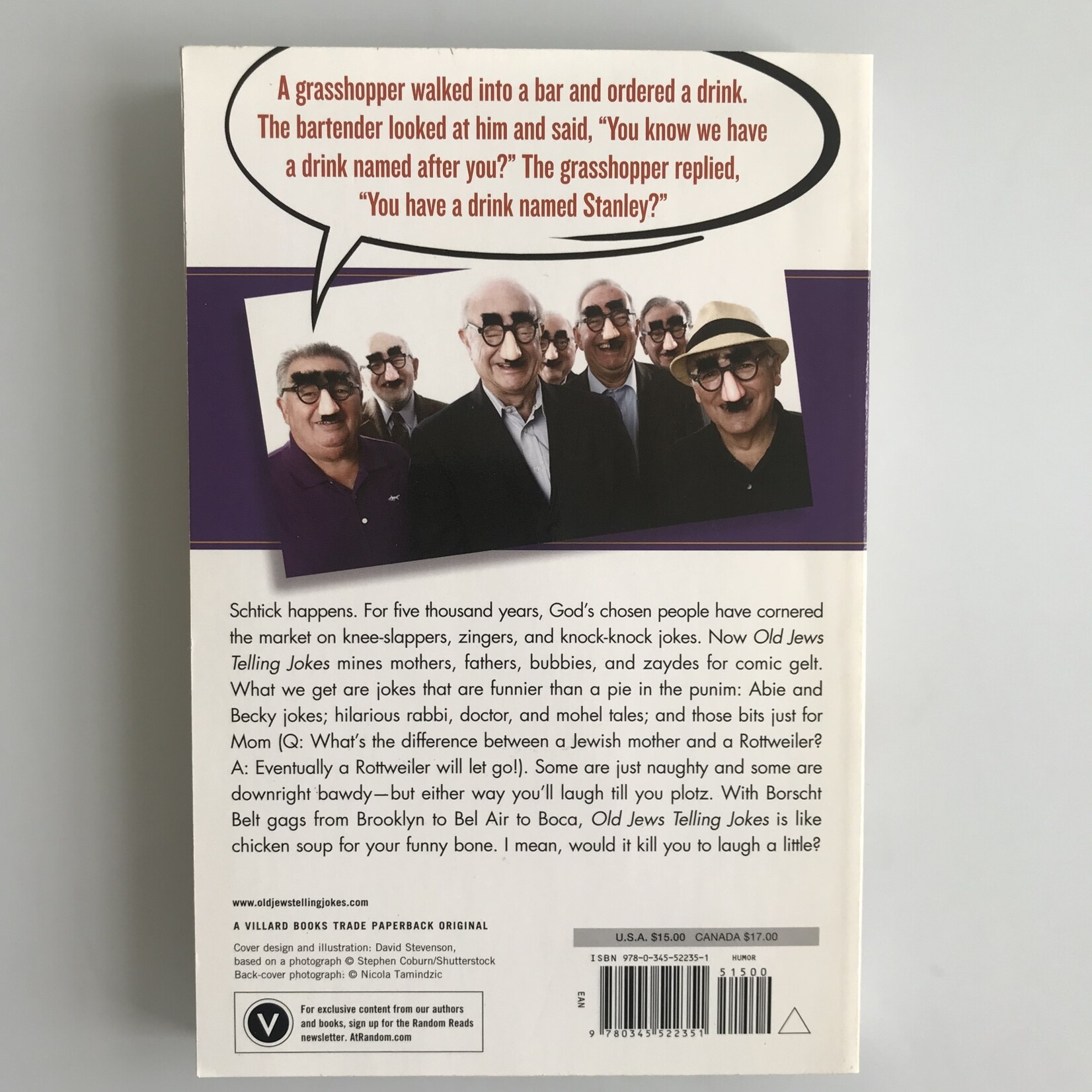 Sam Hoffman - Old Jews Telling Jokes - Paperback (USED)