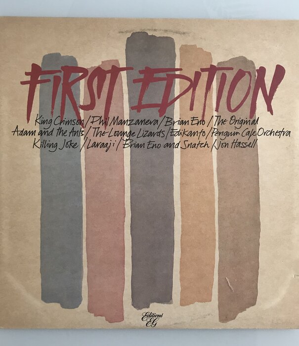 Various - First Edition (King Crimson/Manzanera/Eno/Adam and the Ants) - Vinyl LP (USED)
