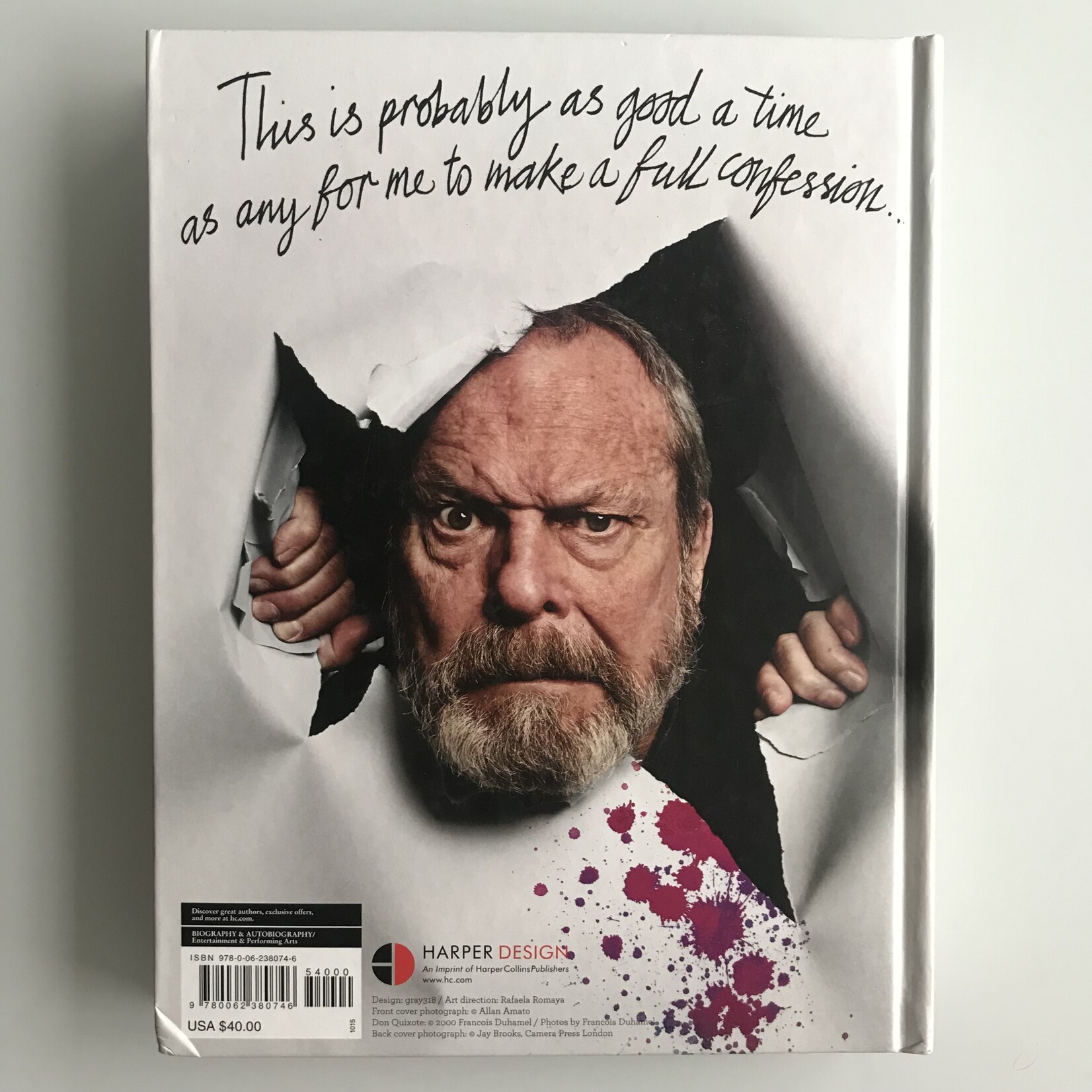 Terry Gilliam - Gilliamesque: A Pre-Posthumous Memoir - Hardback (USED)