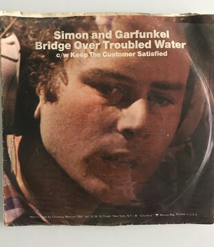 Simon and Garfunkel - Bridge Over Troubled Water / Keep The Customer Satisfied - Vinyl 45 (USED)