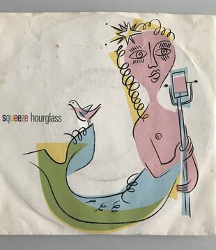 Squeeze - Hourglass / Wedding Bells - Vinyl 45 (USED)