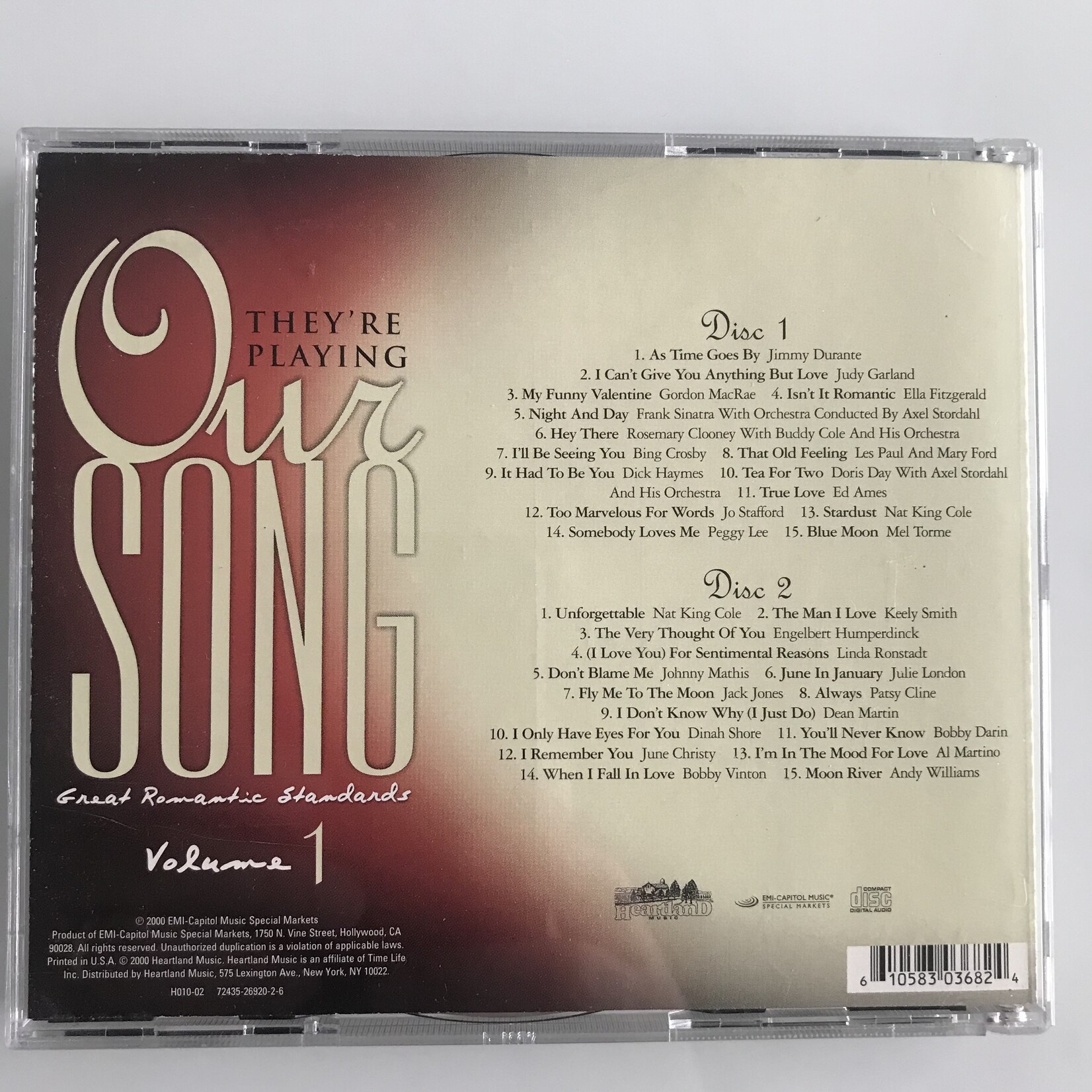 Various - They're Playing Our Song: Great Romantic Standards Volume One - CD (USED)