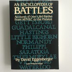 David Eggenberger - An Encyclopedia Of Battles - Paperback (USED)