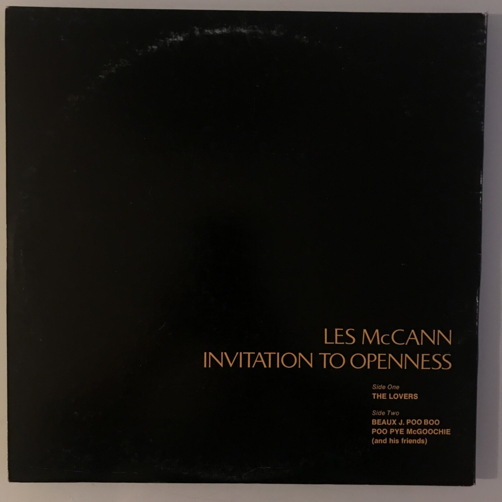 Les McCann - Invitation To Openness  - Vinyl LP (USED)