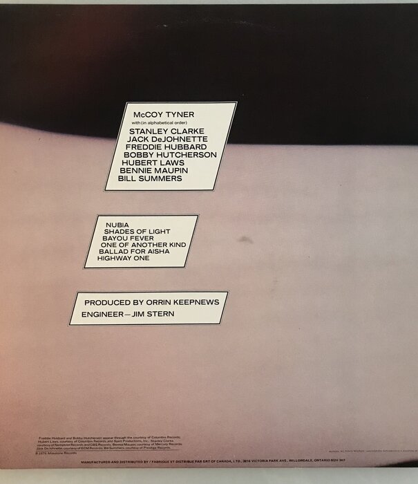 McCoy Tyner - Together  - Vinyl LP (USED)