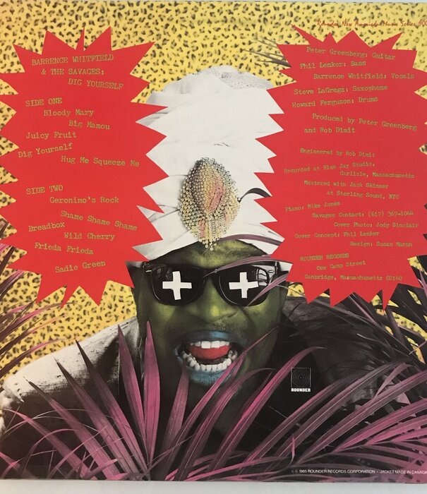 Barrence Whitfield & The Savages - Dig Yourself  - Vinyl LP (USED)