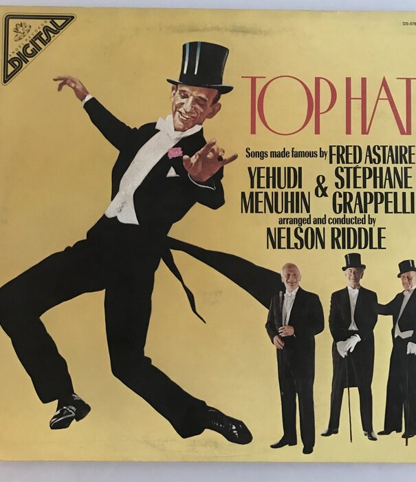 Yehudi Menuhin, Stephane Grappelli - Top Hat: Songs Made Famous By Fred Astaire  - Vinyl LP (USED)